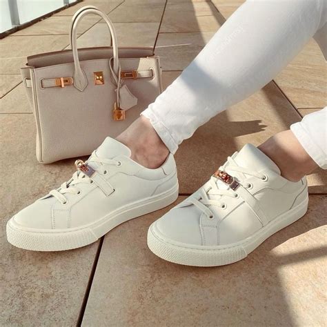 hermes day sneaker gold|hermes shoes for women.